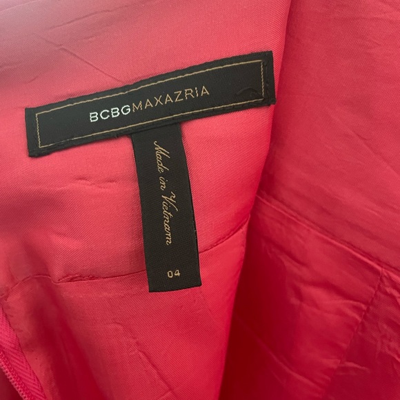 BCBG Hot Pink Mini Skirt with Bow - Picture 5 of 5